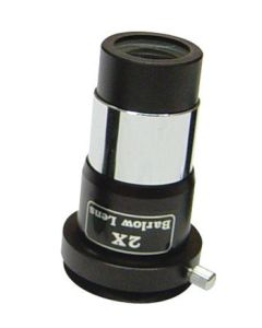 saxon 1.25" 2x Short-Focus Barlow Lens with Camera Adapter