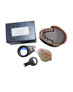 saxon 10x Jeweller Magnifier with LED and UV Light (21mm)