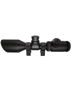 saxon 3-9x42XE Plex Precision Riflescope