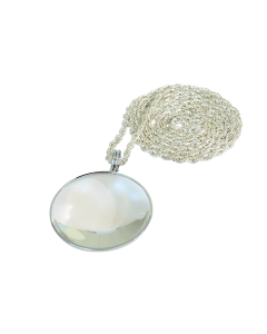 saxon 6x50 Necklace Magnifier (Silver)