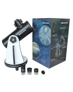 saxon Mini Dobsonian Telescope with Accessory Pack